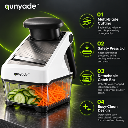 qunyade™ SmartSlice Multi-Function Kitchen Prep Tool